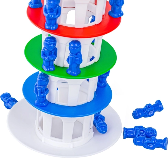 Bunter mehrstöckiger Turm und jede Menge Spaß