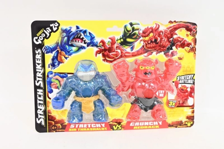 Goo Jit Zu Set mit 2 Figuren Sir Thrashalot und Redback