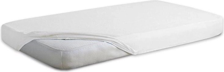 Babymatex wasserdichtes Frottee-Spannbettlaken 60 × 120 cm weiß