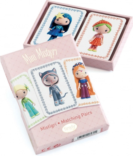 DJECO Tinyly Kartenspiel Mini Mistigri