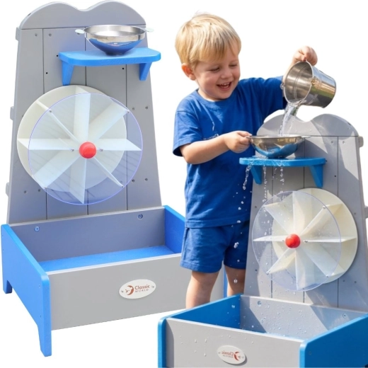 Hölzernes Wasserrad CLASSIC WORLD – edukatives Gartenspielzeug