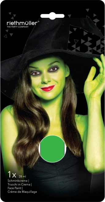 Grüne Creme-Schminke für Gesicht und Körper 28 ml