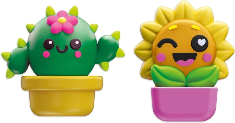 Niedliche Toppers: Kaktus und Sonnenblume