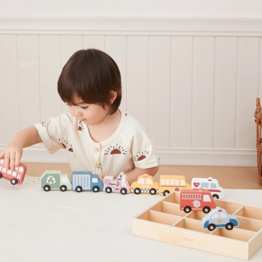 Sortieren und Aufbewahren im Holz-Organizer