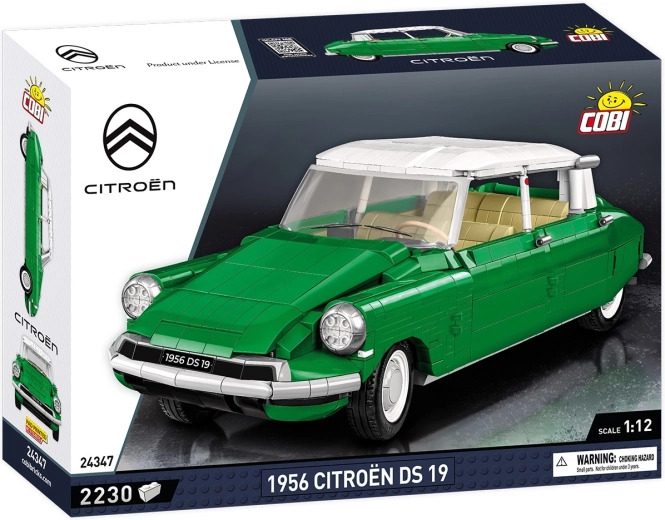 Cobi 1956 Citroën DS 19 Bausatz 1:12 (2230 Teile)