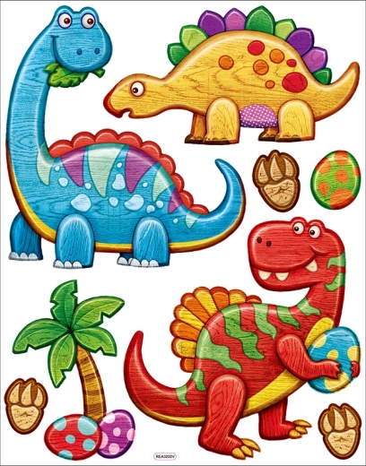 Dekorative Wandaufkleber Dino