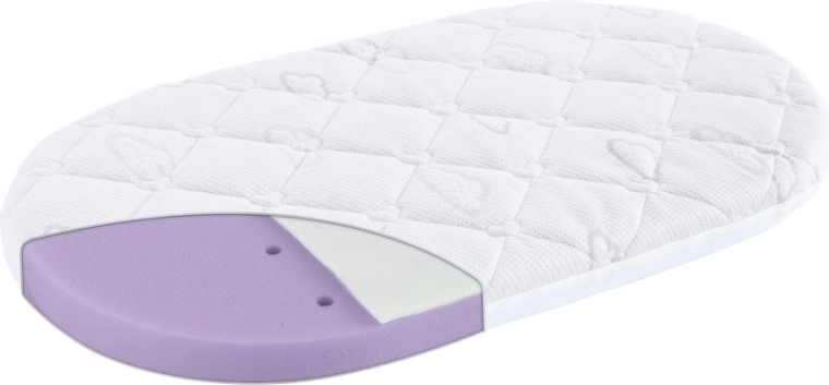 Träumeland Kinderwagenmatratze Brise Light 78 x 36 cm
