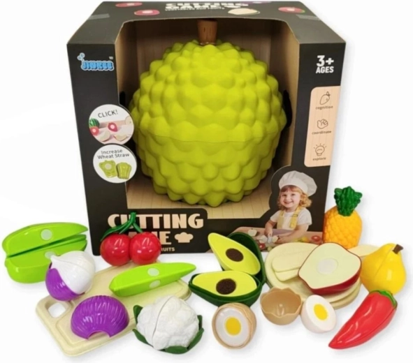 Jinkee Schneideset für Obst und Gemüse (Durian)