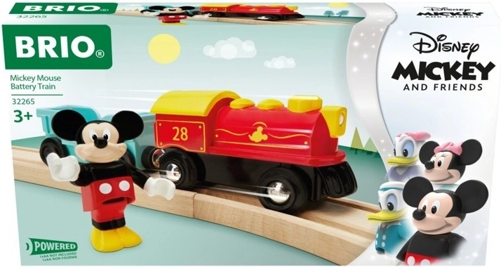 Micky Maus – batteriebetriebener BRIO-Disney-Zug