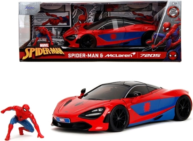 JADA Spider-Man McLaren 1:24 mit Figur