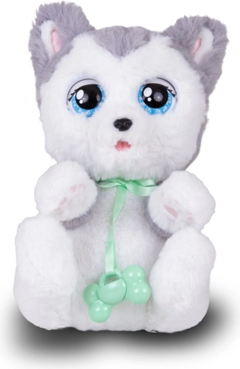 Interaktiver Schnuller: geöffnete Augen und niedliche Geräusche