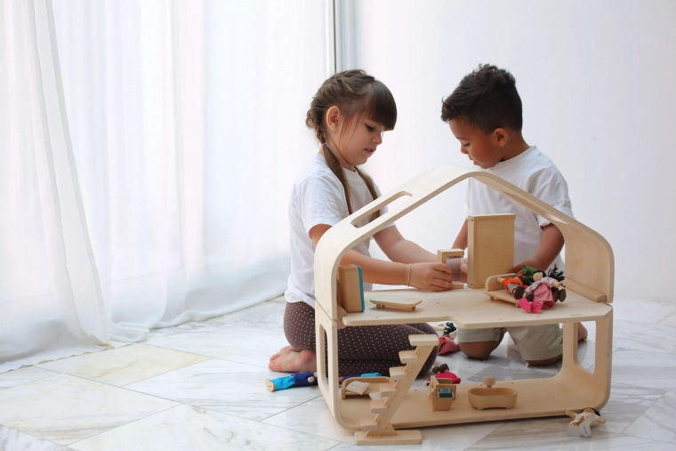 Ökologische Marke Plan Toys und sichere Materialien
