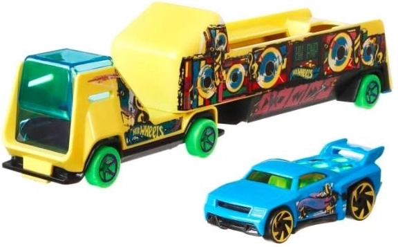 Sattelzug und Auto separat