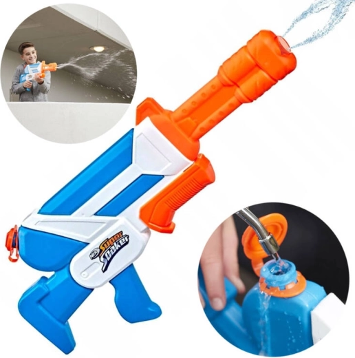 Große Wasserpistole Nerf Soa Twister Super mit drehendem Lauf