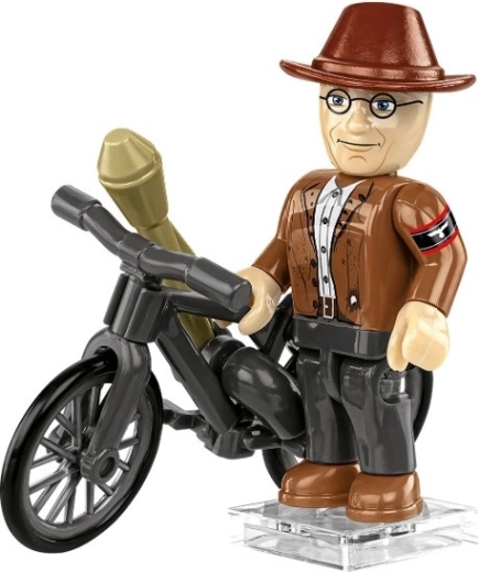 Motorrad und Ausrüstung für dynamisches Spielen