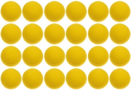 24 Schaumstoffbälle für sichereres Spielen