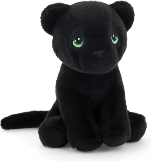 Kuscheliger schwarzer Panther Keeleco 13 cm