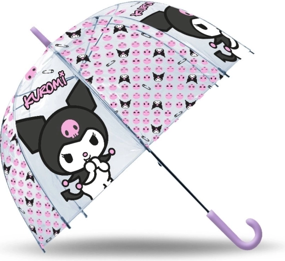 Transparenter manueller Regenschirm KUROMI 19″