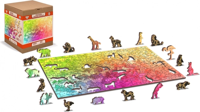 Holzpuzzle Schmetterlingstraum 2-in-1 – 150 Teile
