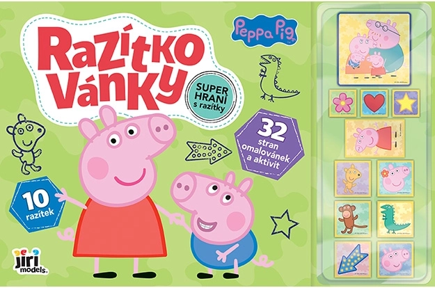 Stempelbuch Peppa Wutz