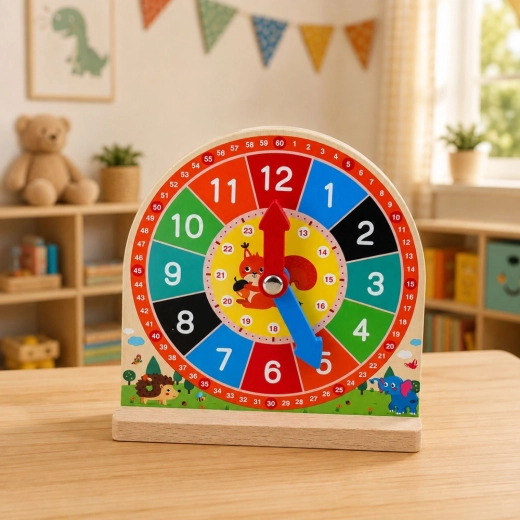 Stabile Holzausführung zum Lernen zu Hause und im Kindergarten