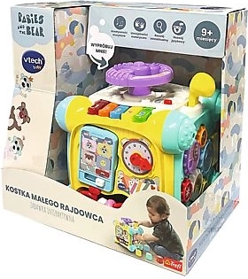 VTech Würfel für kleine Rennfahrer – interaktiver Würfel mit Auto BOBASKI I MIŚ