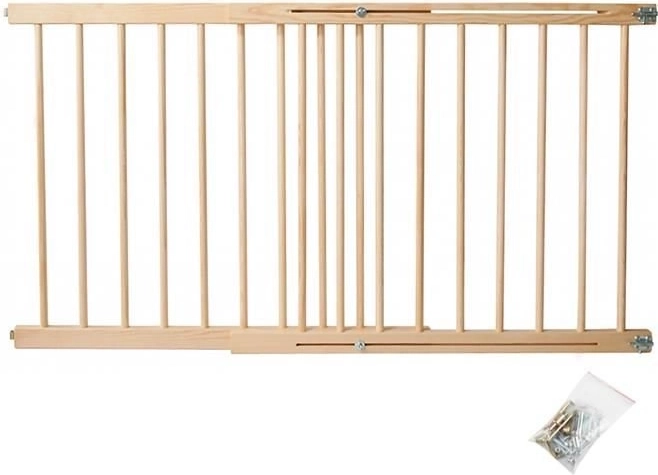 Holz-Sicherheitsgitter für Türen und Treppen 72–122 cm