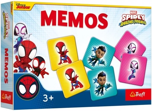 Papier-Memospiel SPIDEY UND SEINE FANTASTISCHEN FREUNDE, 30 Teile