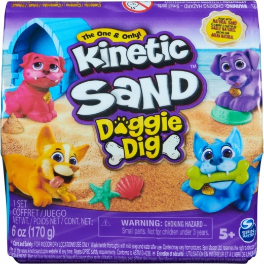 Kinetic Sand Mini-Set Hündchen – kreativer Sand mit Überraschung
