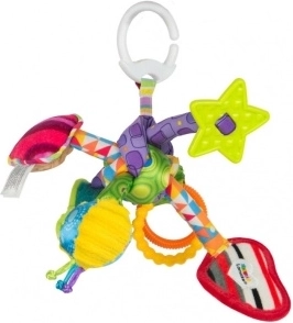 Lamaze Geheimnisknoten – sensorisches Hängespielzeug für Babys