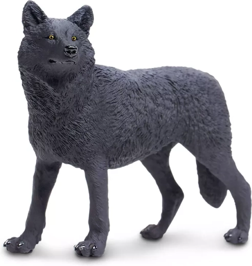 Figur Schwarzer Wolf Safari Ltd. – 1 Stück