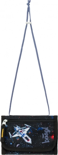 Halsgeldbörse Pixel Space