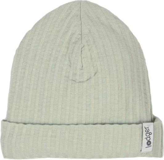 Lodger Beanie Seersucker Silk Baumwollmütze 0–6 Monate