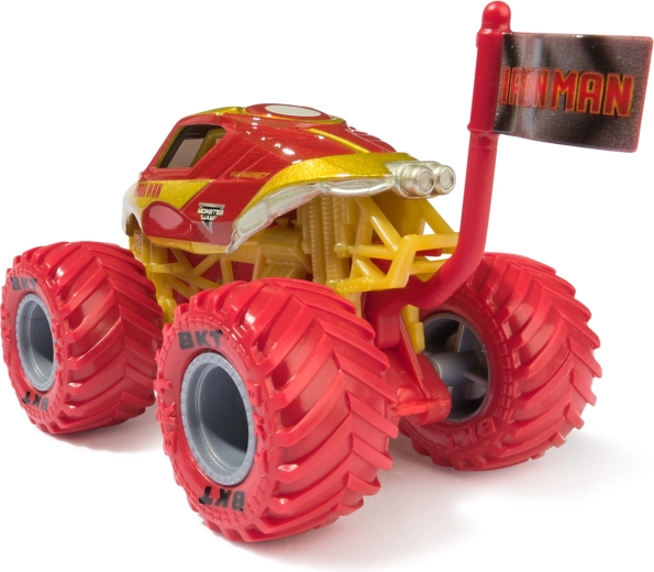 Metall-Karosserie im Iron-Man-Design