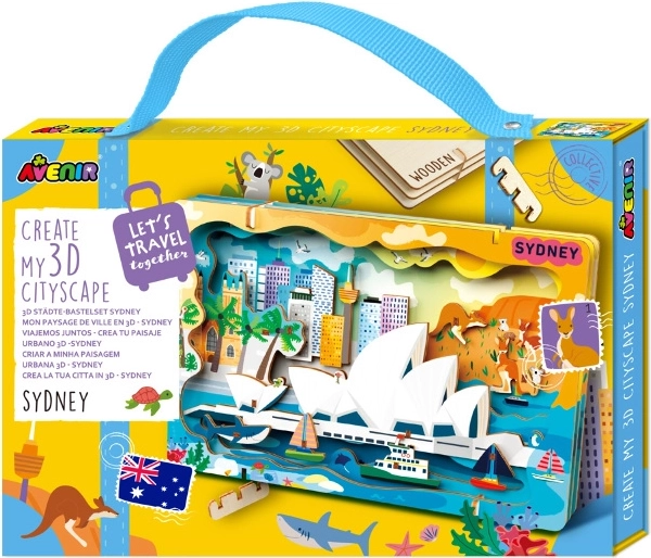 Holzpuzzle 3D – Stadtlandschaft SYDNEY