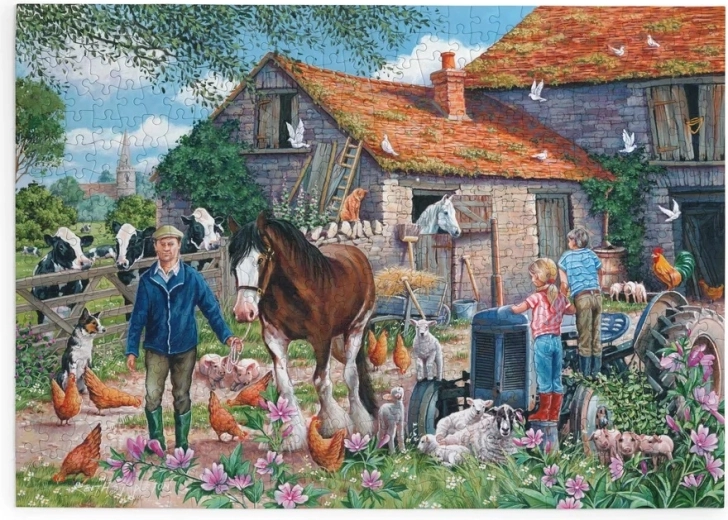 Puzzle MacDonalds Farm mit 500 großen Teilen