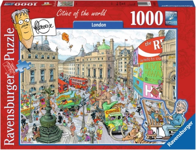 Puzzle Städte der Welt: London 1000 Teile