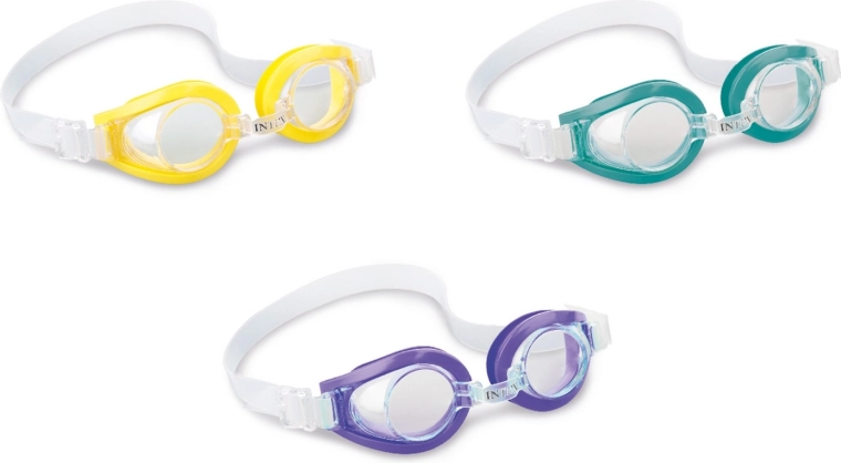 Kinder-Schwimmbrille Intex – gelb