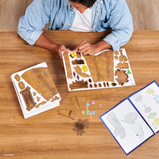 Vorgestanzte Teile für einfaches Zusammenbauen