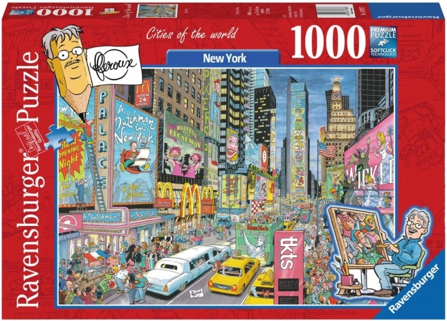 Ravensburger Puzzle Städte der Welt New York 1000 Teile