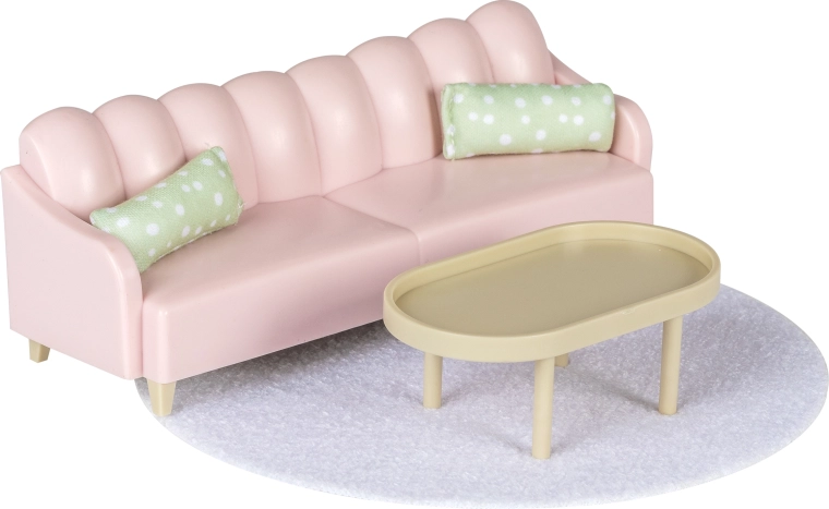 Lundby Basis-Möbelset für das Wohnzimmer im Puppenhaus