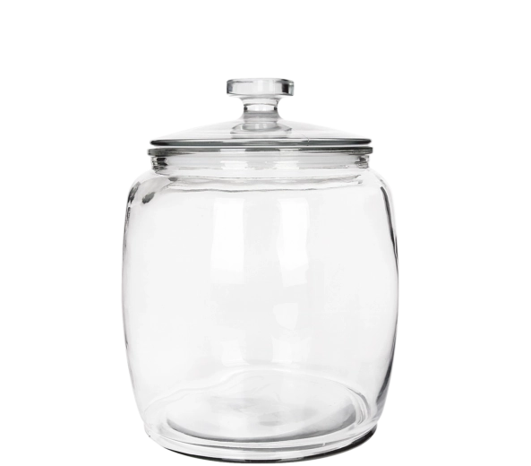 Glasdose 2 l mit Deckel und Dichtung