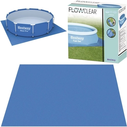 Pool-Bodenschutzmatte 335 × 335 cm BESTWAY
