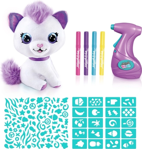 Schablonen und 4 Farben für endlose Kombinationen