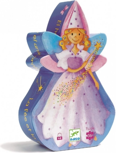 Djeco Puzzle Fee und Einhorn – 36 Teile