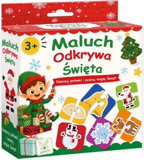 Kleinkind entdeckt Weihnachten