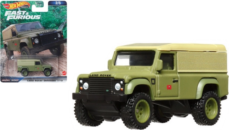 Hot Wheels Land Rover Defender 110 – Fast & Furious Sammlermodell 1:64