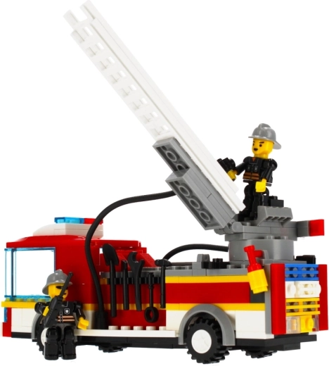 Zwei Feuerwehrfiguren und umfangreiches Zubehör
