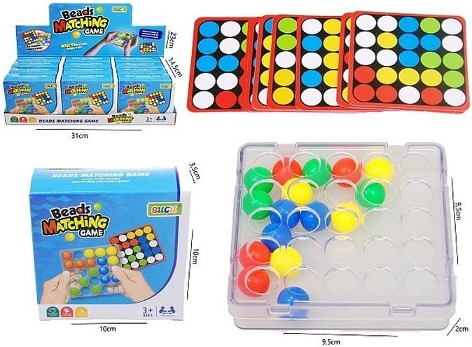 Logikspiel mit bunten Kügelchen
