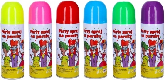 Farbiger Spray für Perücken